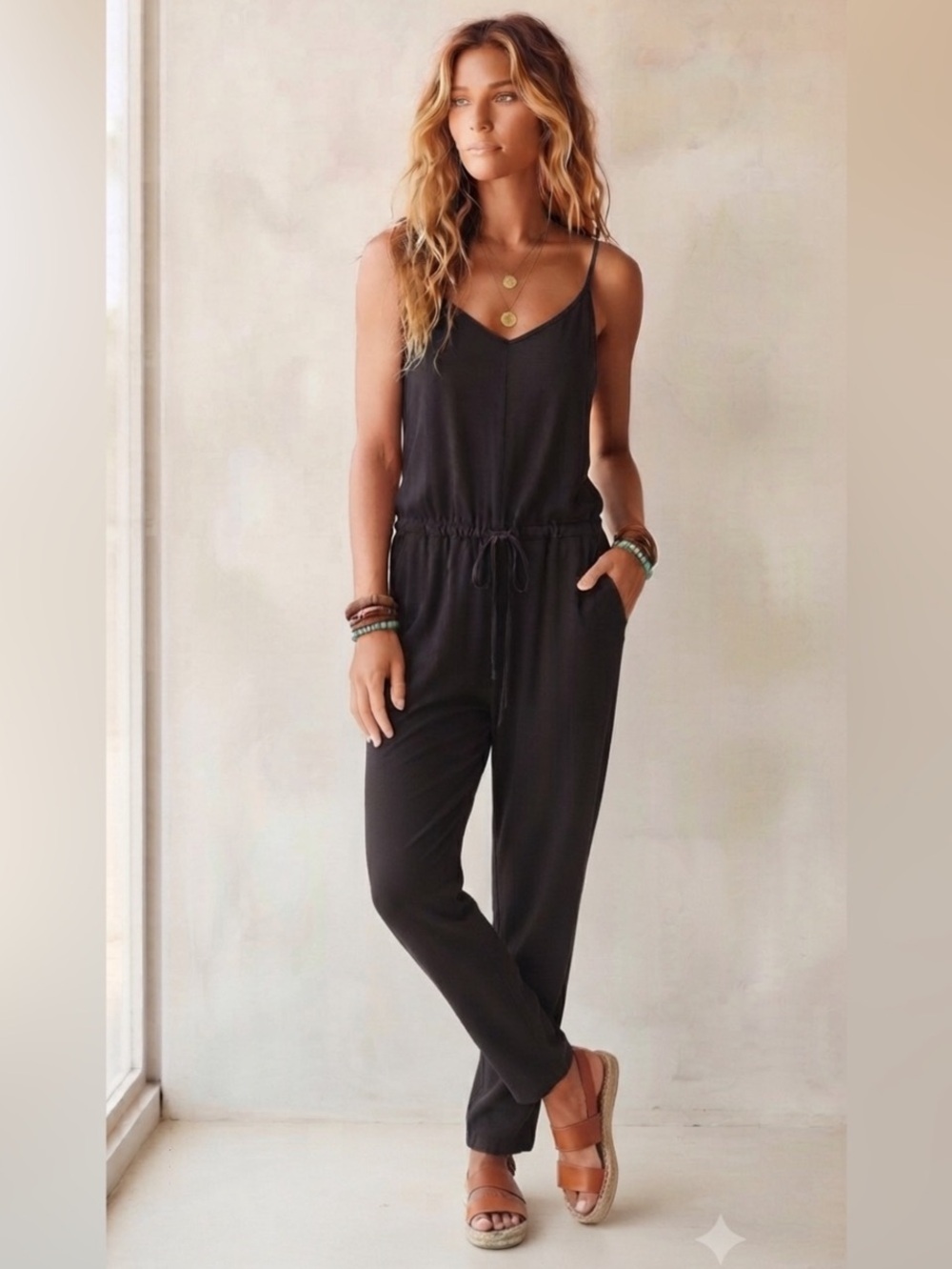 NWOT Body Glove Drawstring Jumpsuit Size S
